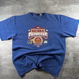 Vintage Kansas basketball tshirt